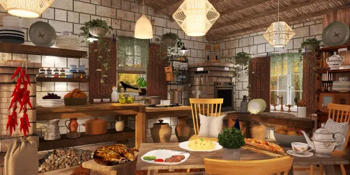 Vintage Granny's Kitchen 
