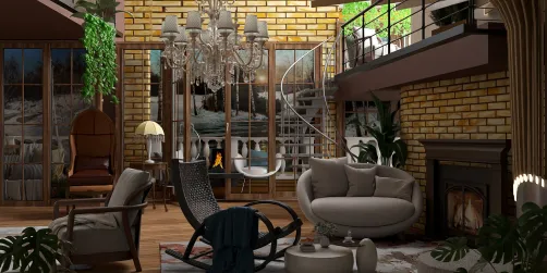 a small country club room