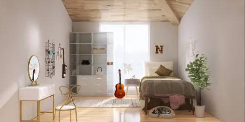 College dorm room 