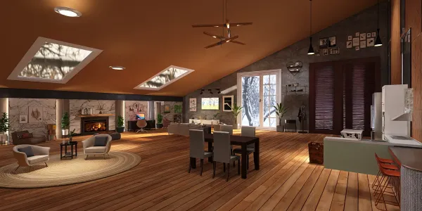 Professional interior design created with Homestyler 3D design software