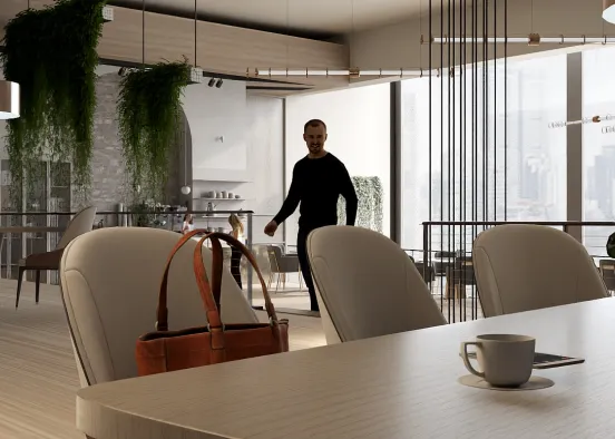 # 20250317 The morning coffee Renderização de Design