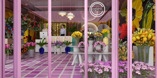 new flower shop 💐🌼🌻⚘️