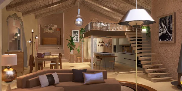 Professional interior design created with Homestyler 3D design software