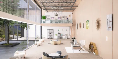 Double storey office