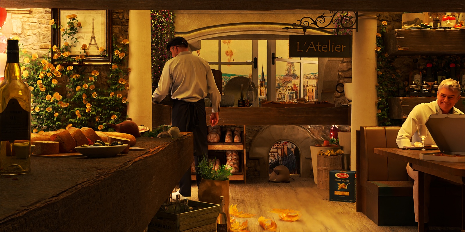  Ratatouille in Paris 