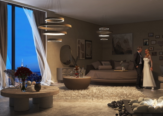 Romantic suite 🌹 Design Rendering