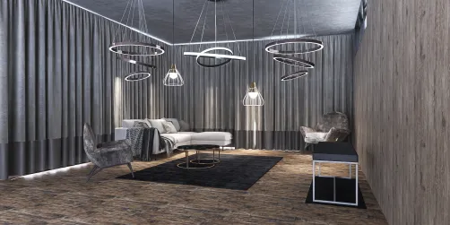 Black living room 🖤
