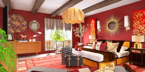 Guest Bedroom ❤️🖤