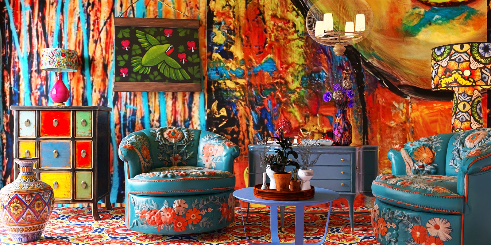 Vibrant Essence of Latin American Decor