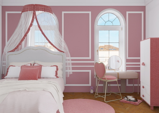 Rich pink girl 🩷 Design Rendering
