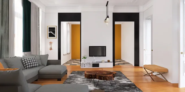 simple living room 