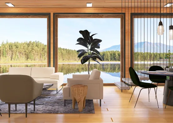 Sunrise Lake Home Design Rendering
