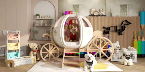 A happy room for our sweet pets🐶