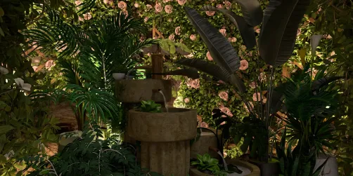 🪷Flower oasis🌸 Weekly room💞