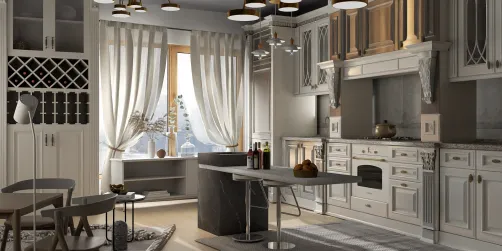 modern classic kitchen 