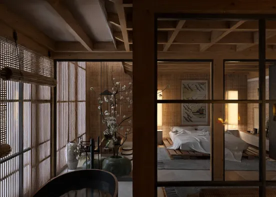 # Japandi 3D  Renderização de Design