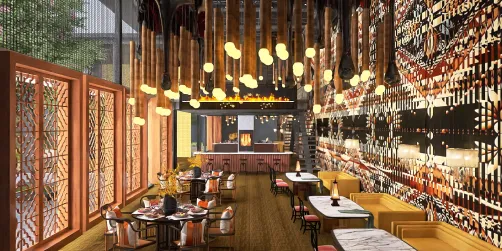 This is supposed to be my luxury restaurant. 