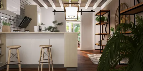 Aesthetic Kitchen🍍🏝🪵✨