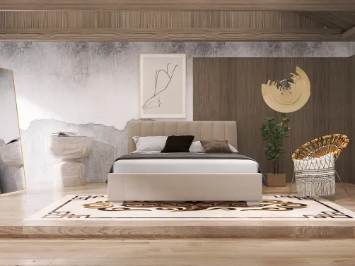 Simple Japanese bedroom
