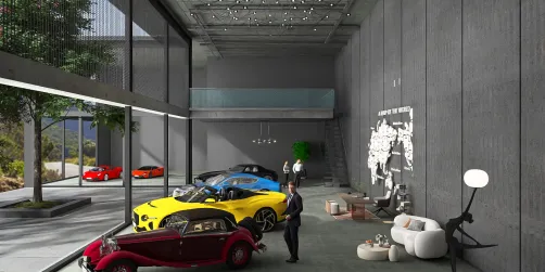 Sports, luxury and collection cars Showroom