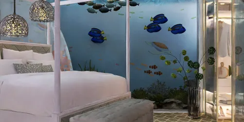 Sleeping with the fishies 🐟 