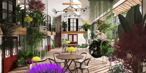 3 apartments farm house style