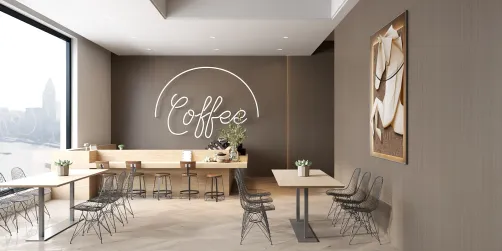 Elegant Coffee Shop