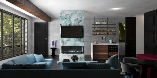 Las Vegas Condo Living Room 