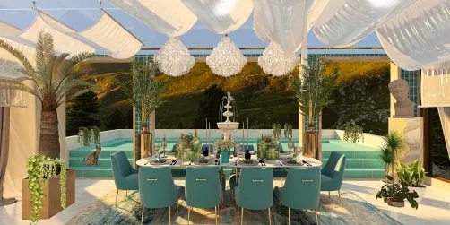 Poolside Dining