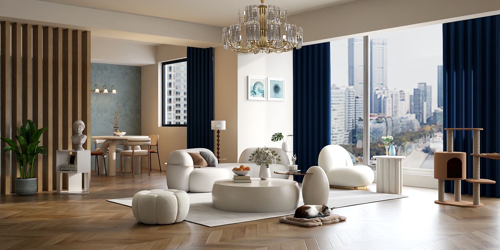 modern livingroom🤍