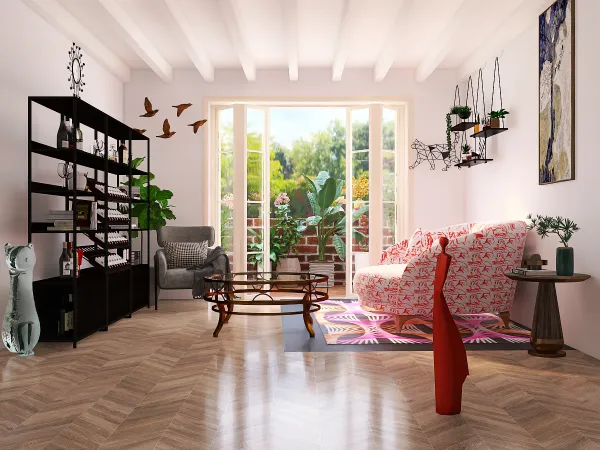 Professional interior design created with Homestyler 3D design software