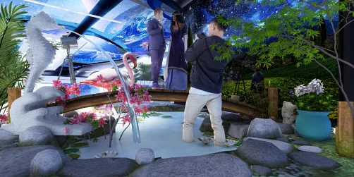 Night time photo shoot