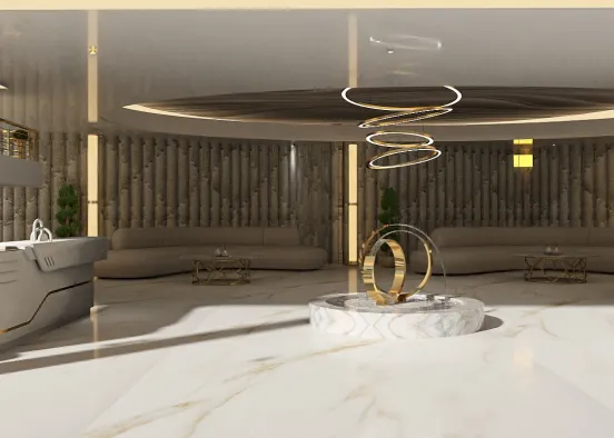 # Hotel lobby  Renderização de Design