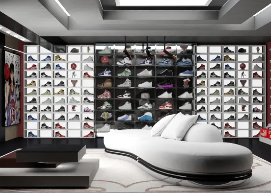# Sneaker store Визуализация дизайна