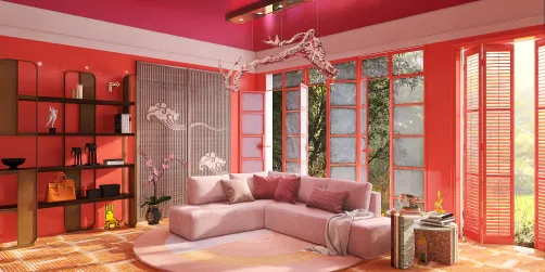 Pink living 