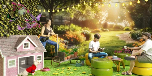 Family Garden Retreat