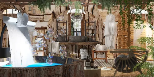 Rustic Bathroom 🛁