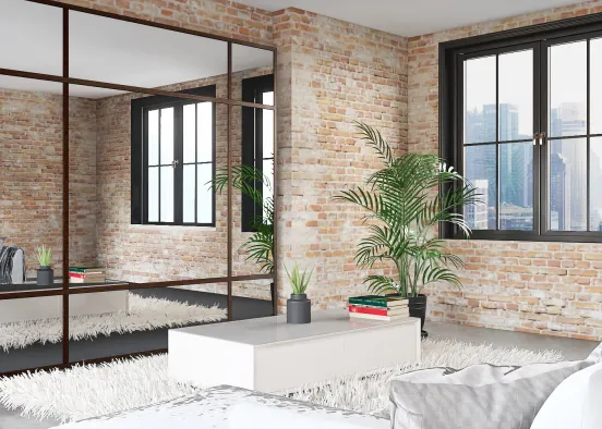 Studio apartment in New York ❤️ Design Rendering