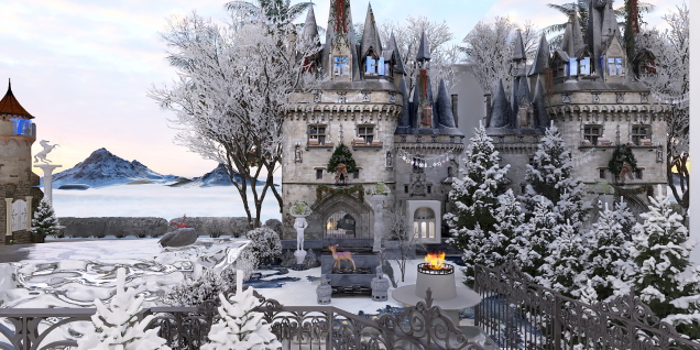 Winter castle dreams😌😌