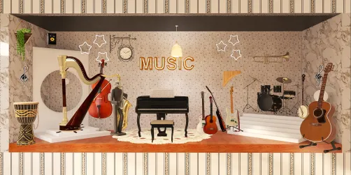 Music room decor