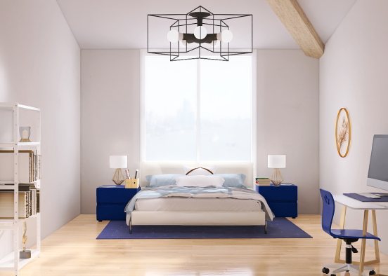 Chambre/Bedroom Design Rendering
