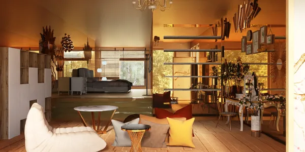 Professional interior design created with Homestyler 3D design software