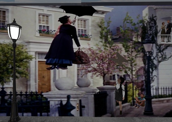 Mary Poppins Design Rendering