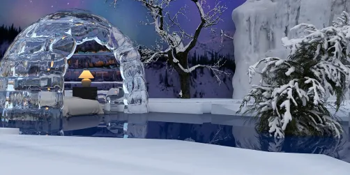 Igloo bedroom 
