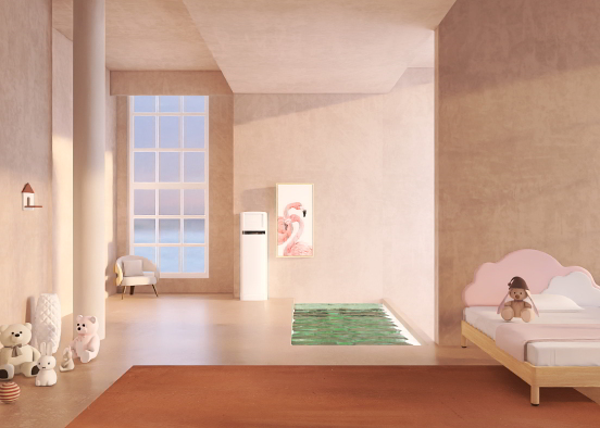 ~|Very Pink Kid Room|~ Design Rendering