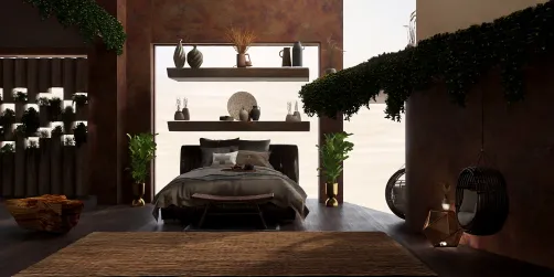 bedroom boho