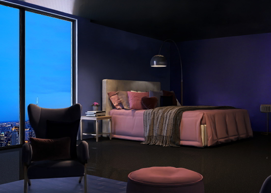 Purple suite  Design Rendering