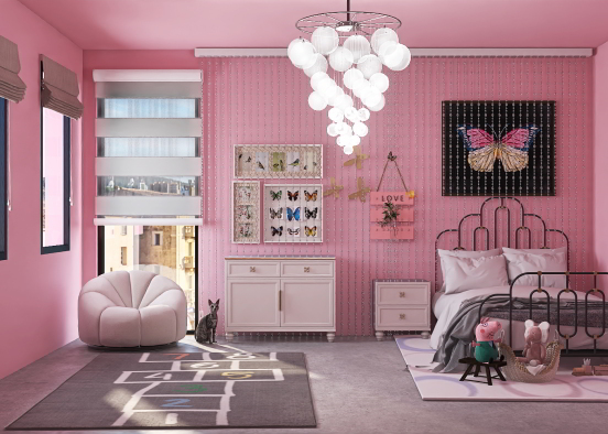 Little Girls 2000s bedroom 🎀💗 Design Rendering