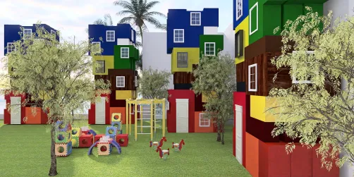 Silly Architecture ❤🧡💛💚💙