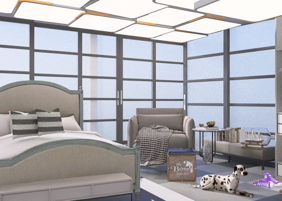 Bedroom on the Bay Design Rendering